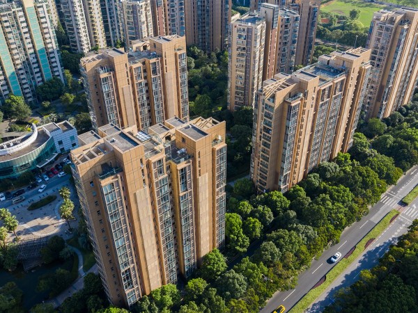 金帥防水高聚物改性瀝青防水涂料助力警韻花苑住宅小區防水工程！