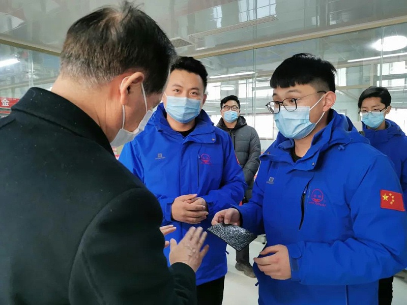 各位領導參觀國家標準化實驗室 （樣品室）↑