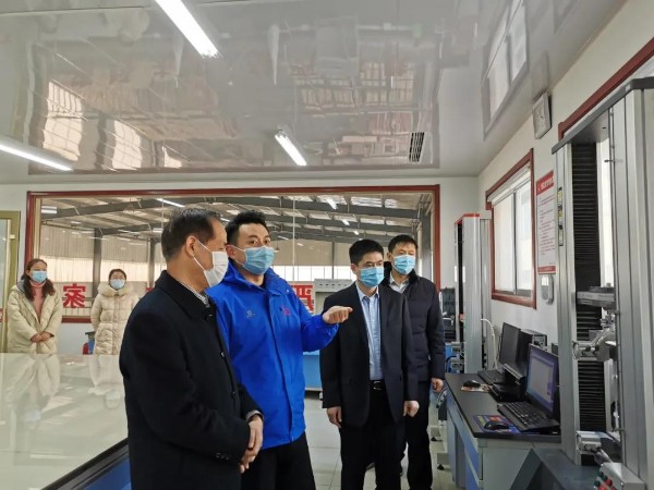 熱烈歡迎濰坊市領導蒞臨金帥公司考察指導工作