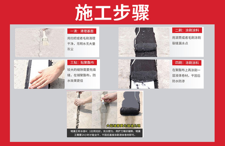 高聚物改性瀝青防水涂料（液體卷材）